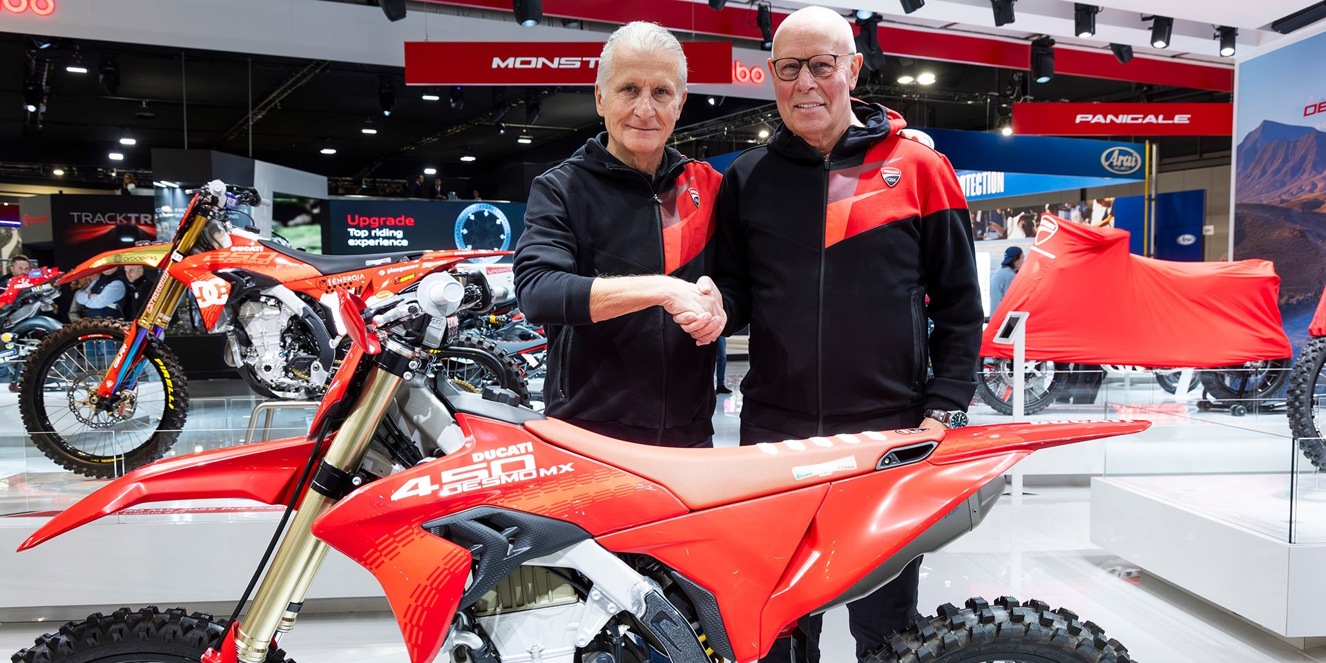 Ducati motocross paddock display for the 2026 MXGP season
