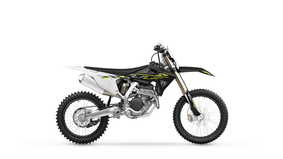 Triumph TF 250-X side profile